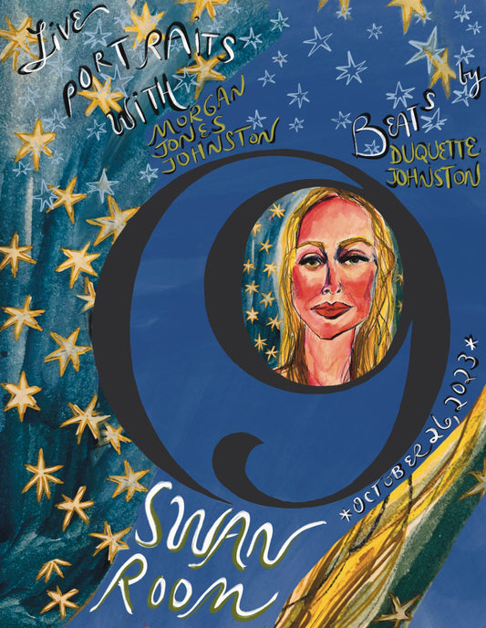 Live Portraits at NYC’s Nine Orchard Hotel and Swan Room