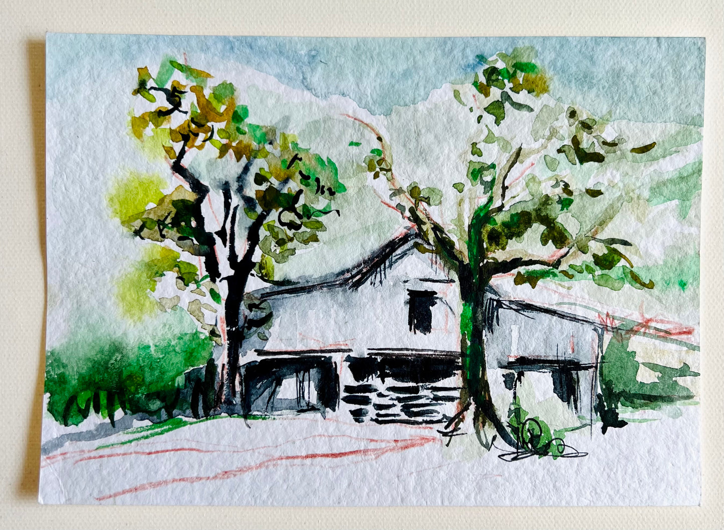 From the Vault: Plein Air meetup in Chickamauga Georgia, Sept. 2020