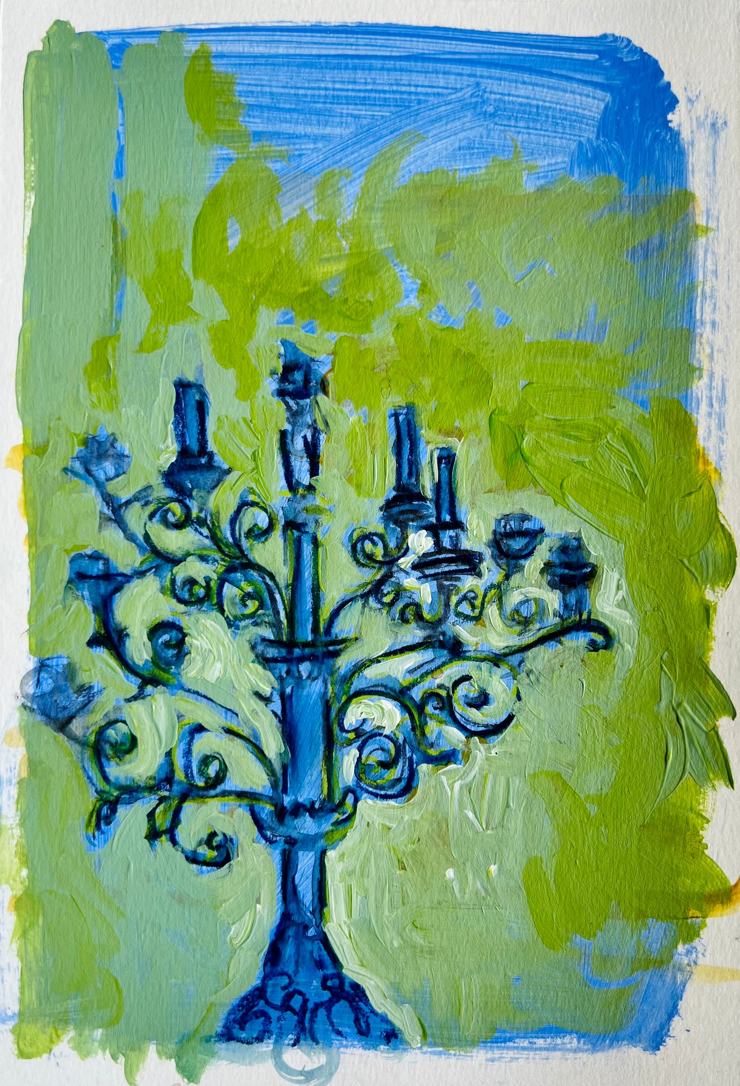 From the Vault: Candelabra at Highlander Mountain House, North Carolina