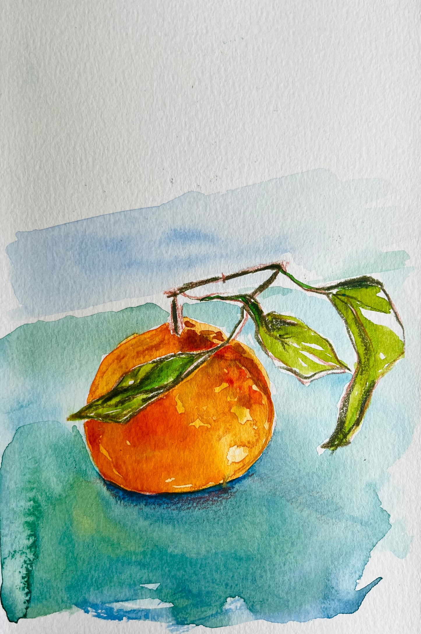 From the Vault: Satsuma on a tablecloth