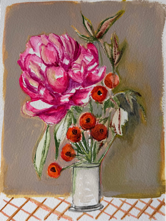 October Flowets part 2: Farm Girl Flowers No.2