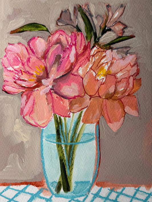 October Flowets part 2: Farm Girl Flowers No.4