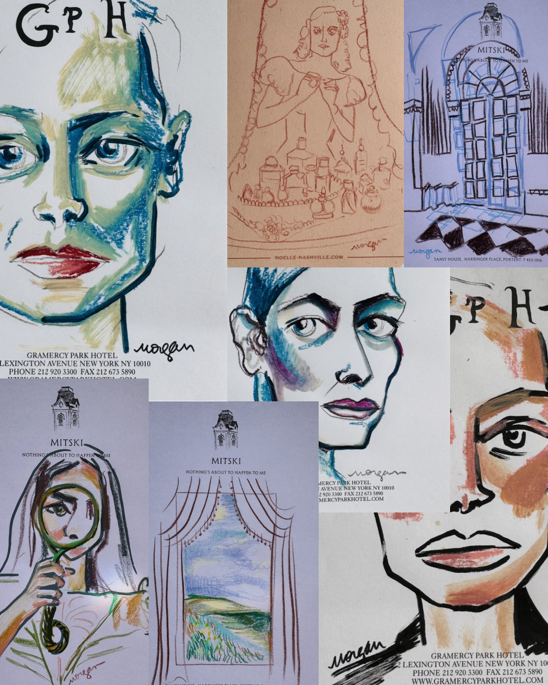 STATIONERY SET: Mitski Tansy House #1