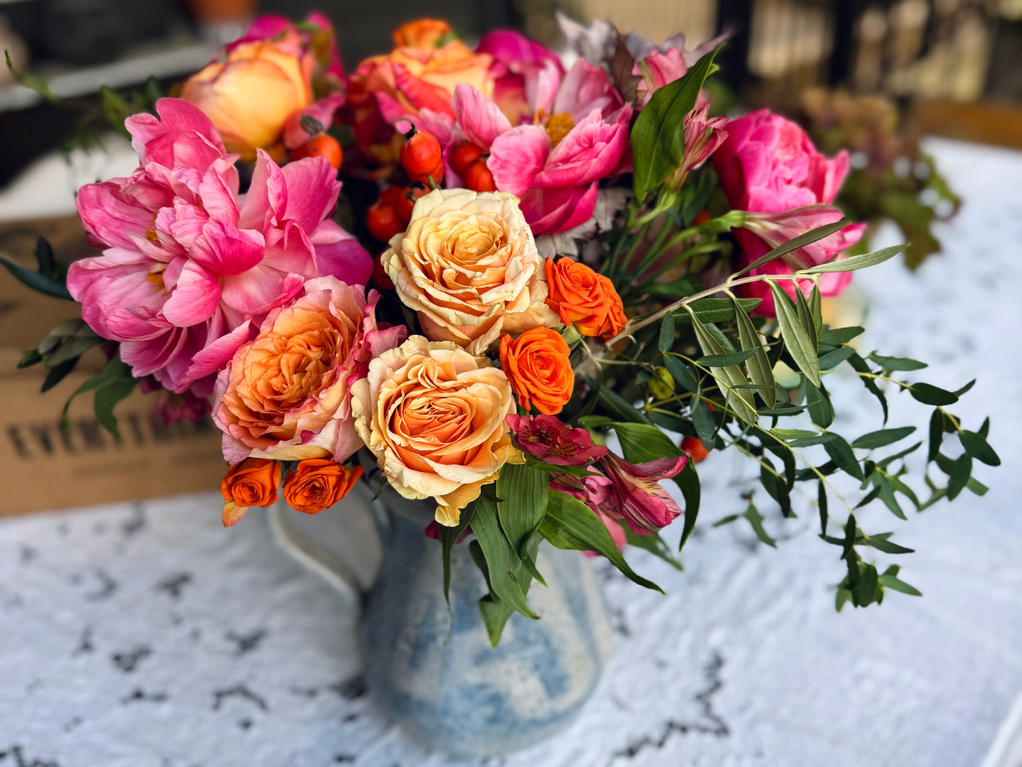 October Flowets part 2: Farm Girl Flowers No.4