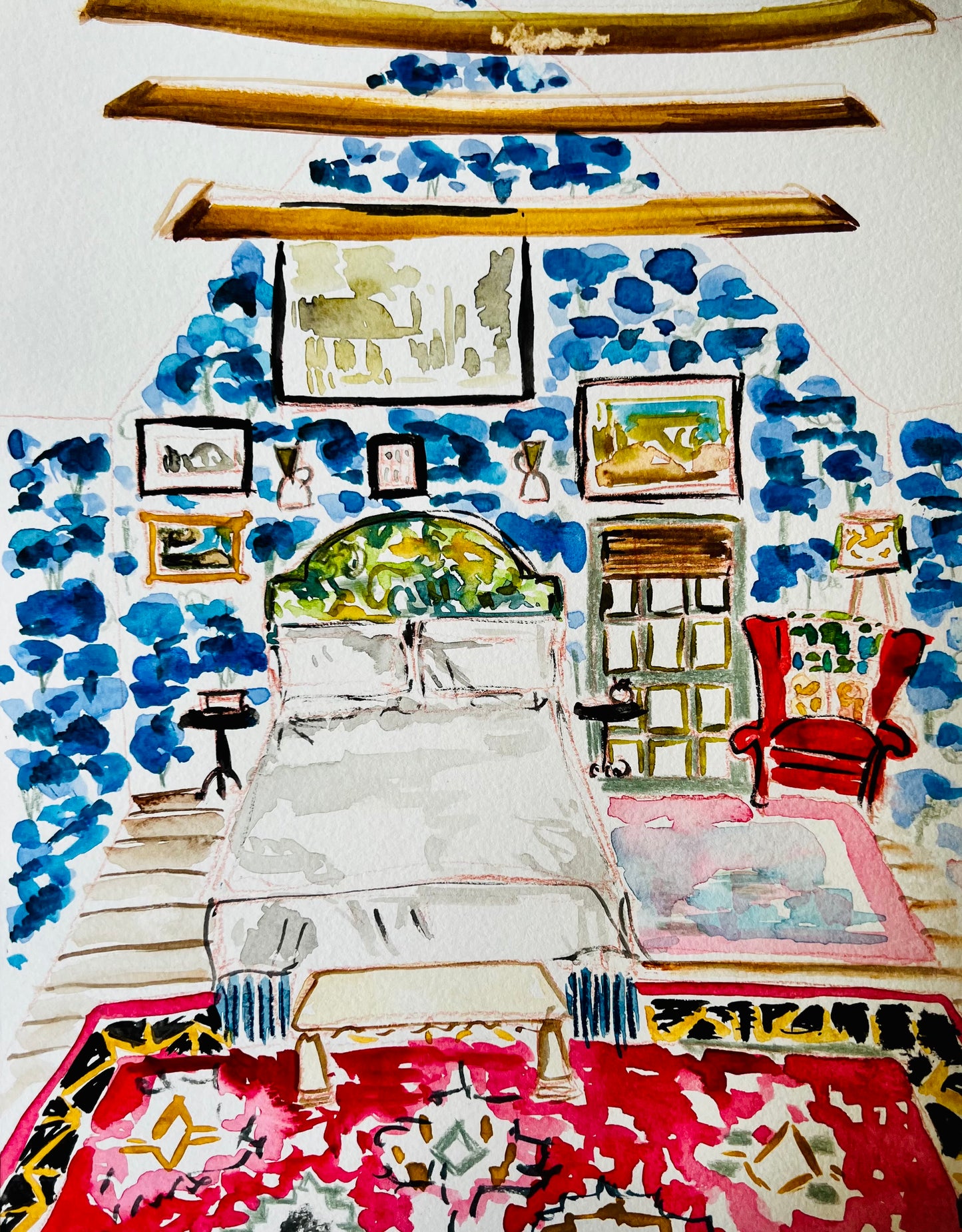 From the Vault: my room Highlander Mountain House, North Carolina