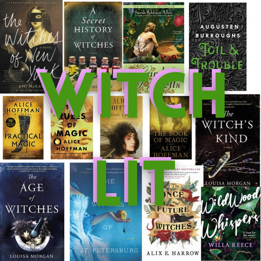 WitchLit Reading List, my favorite Witchy Books!