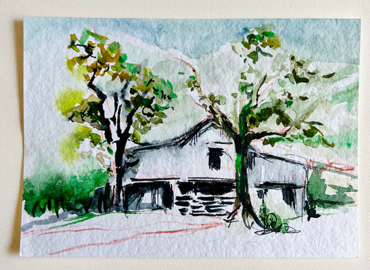 From the Vault: Plein Air meetup in Chickamauga Georgia, Sept. 2020