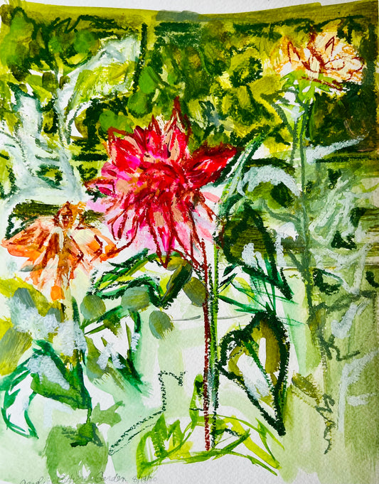 From the Vault: Caroline Gidiere’s garden dahlias