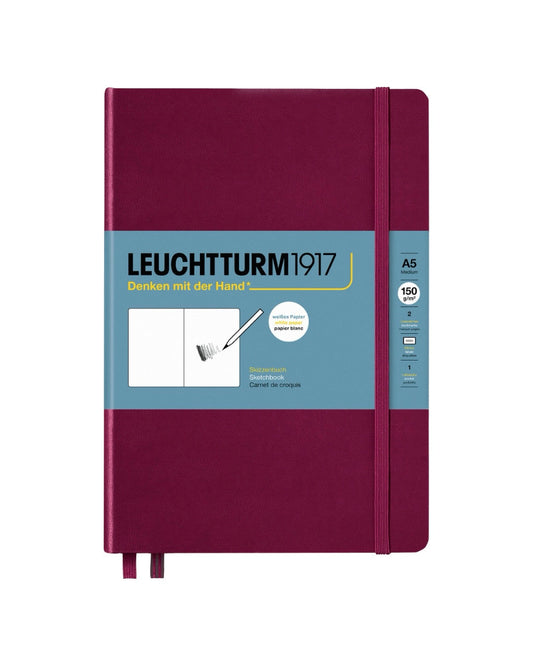 A5 Medium Sketchbook (Port Wine)