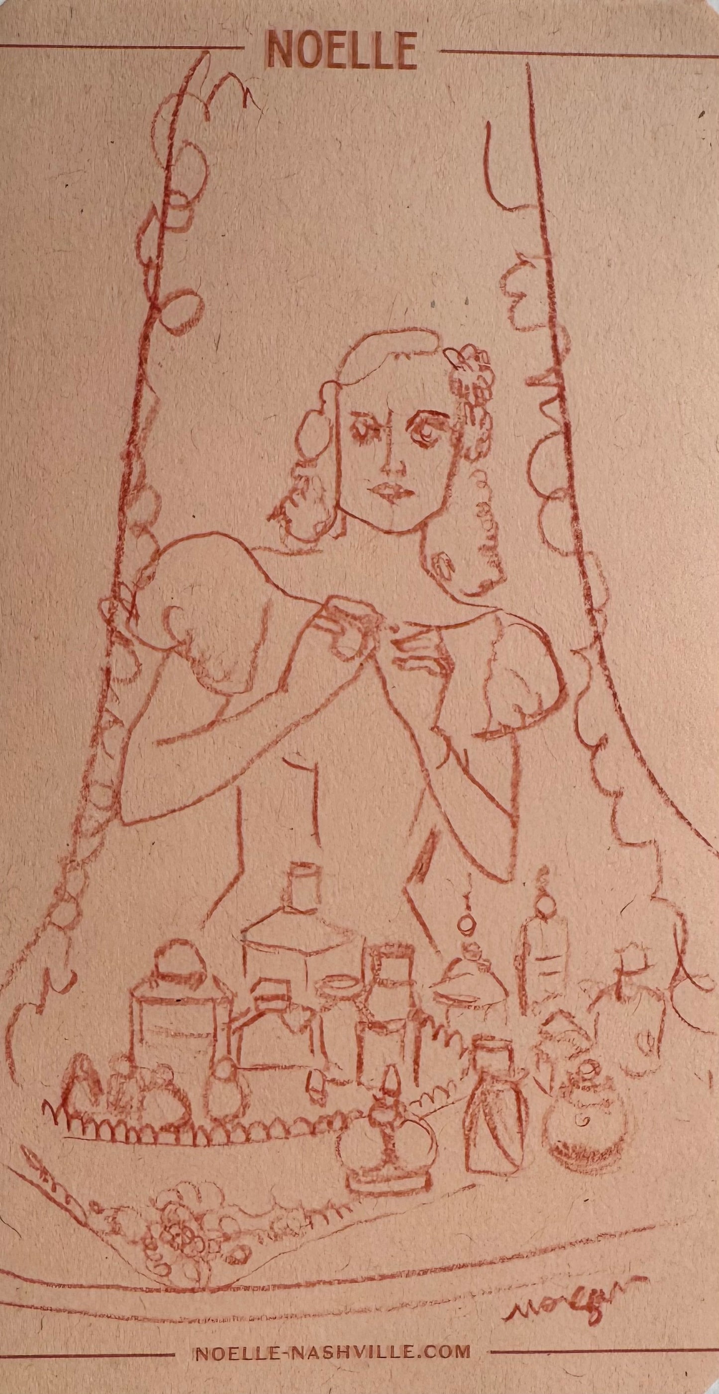 STATIONERY SET: NOELLE Nashville #1