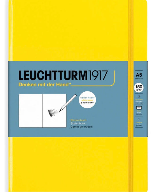 A5 Medium Sketchbook (Lemon)