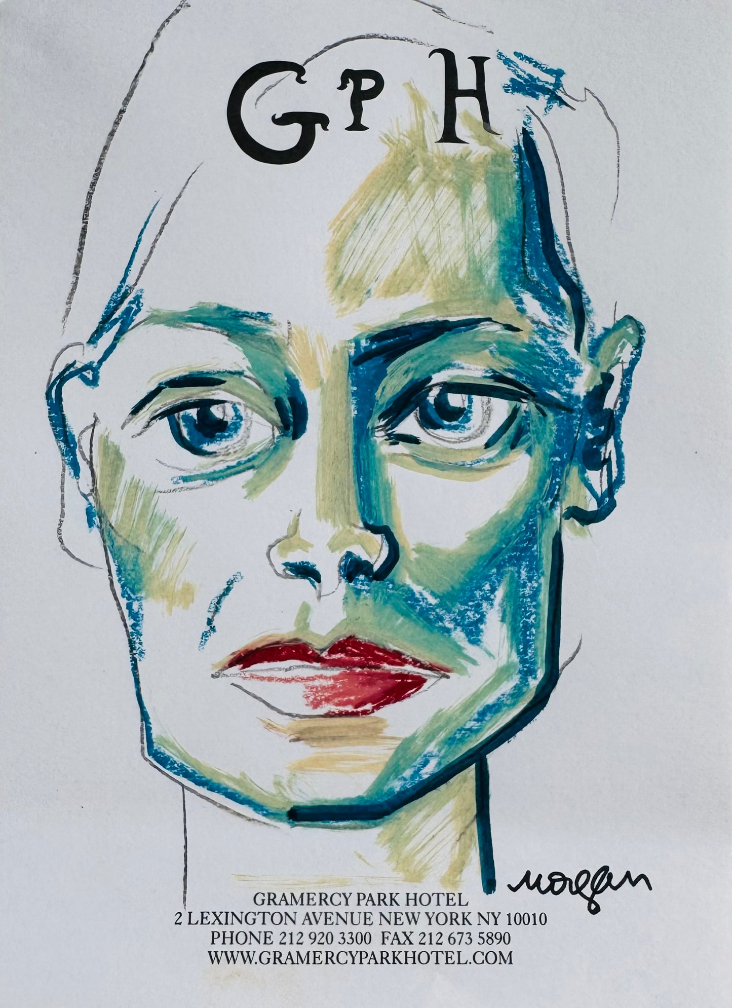 STATIONERY SET: Gramercy Park Hotel #2