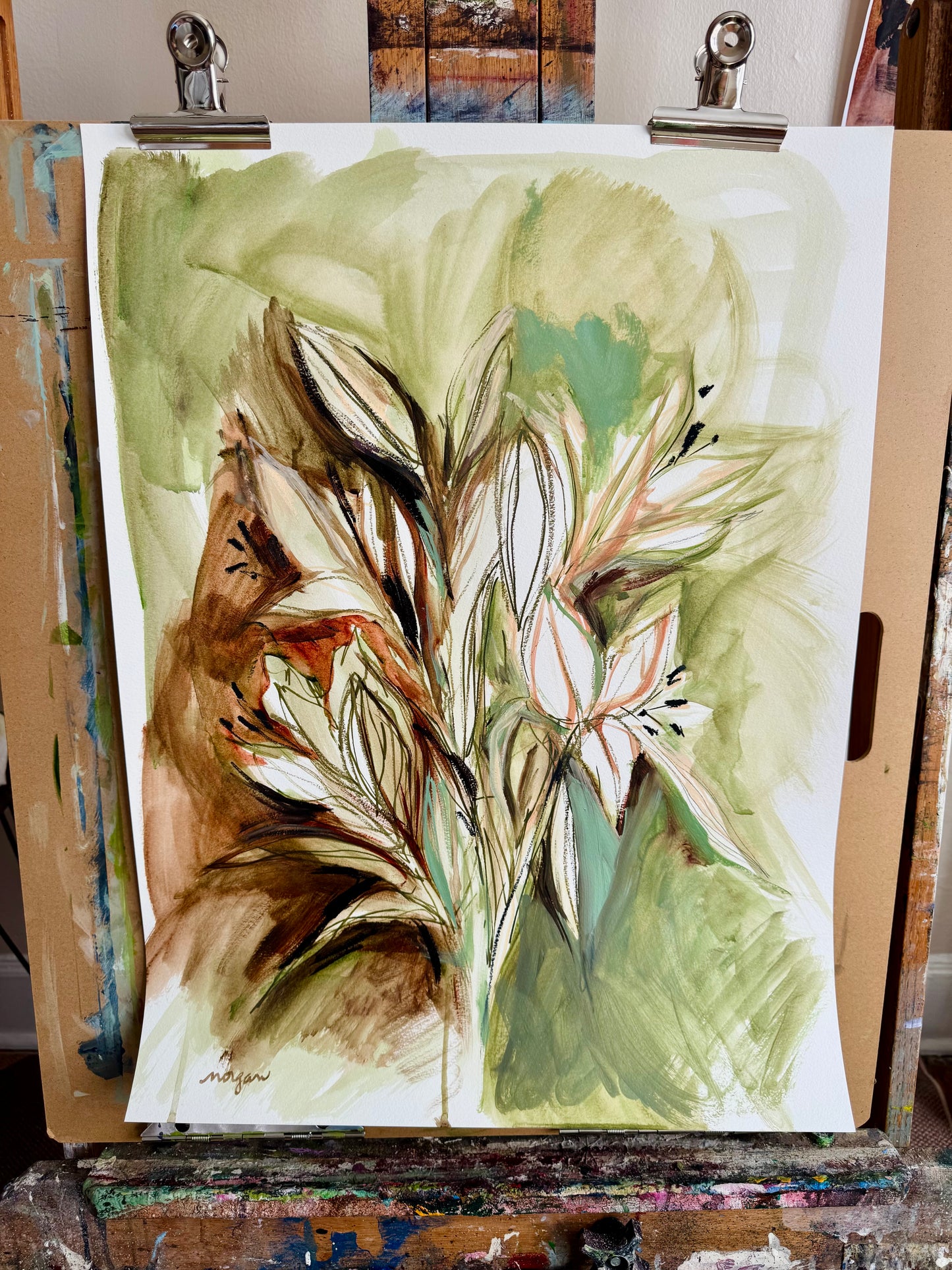 Lily Studies 18x24”