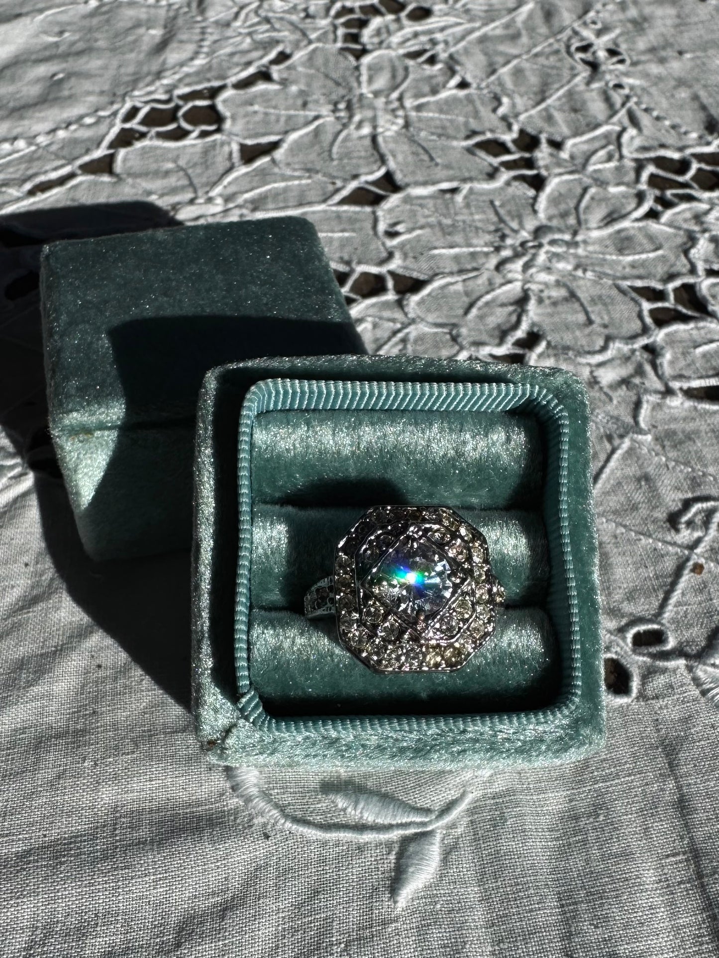 1990s Edwardian style ring