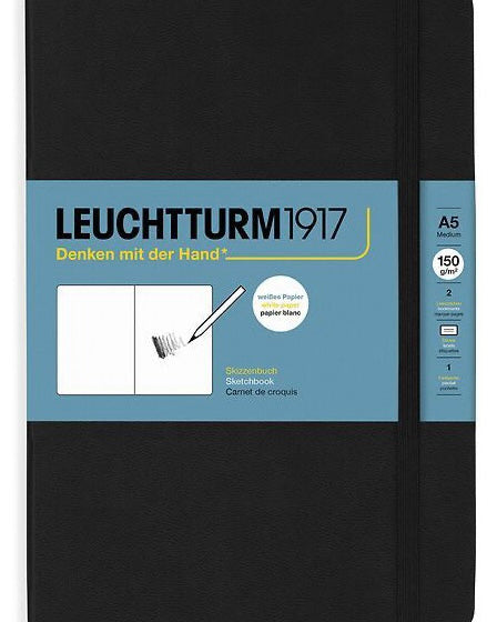 A5 Medium Sketchbook (Black)