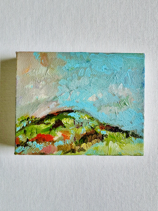 Mini Channeled Landscape on Canvas