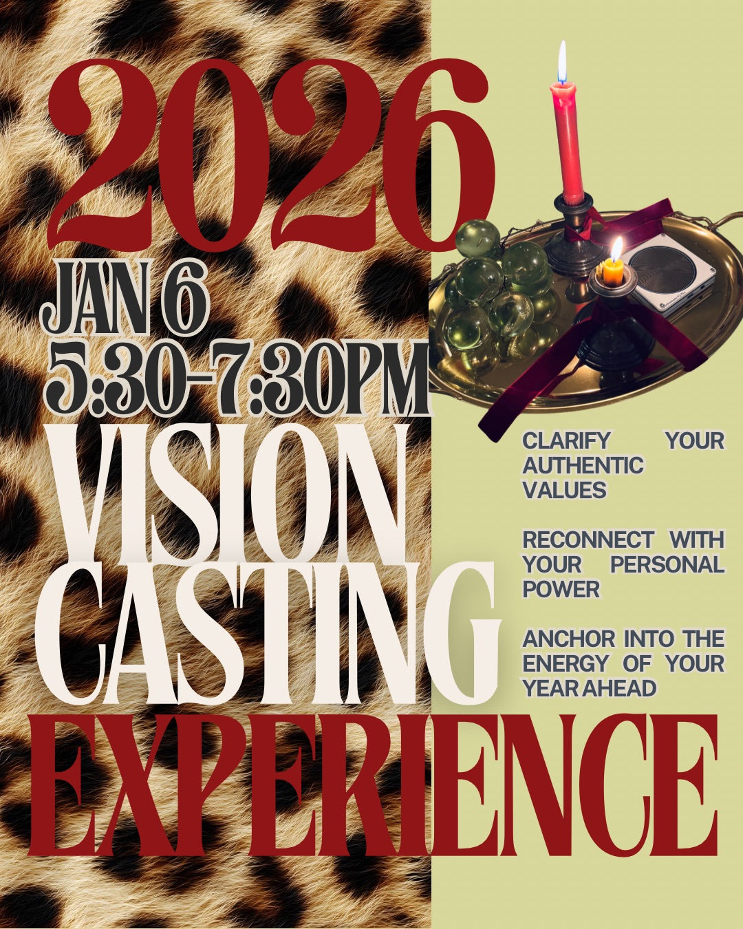 2026 Vision Casting event at Atelier Rugged and Fancy
